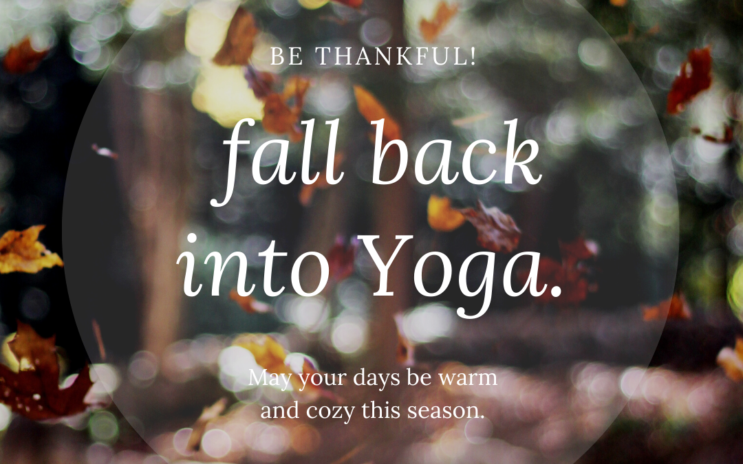 NEW-Fall Yoga and Meditation